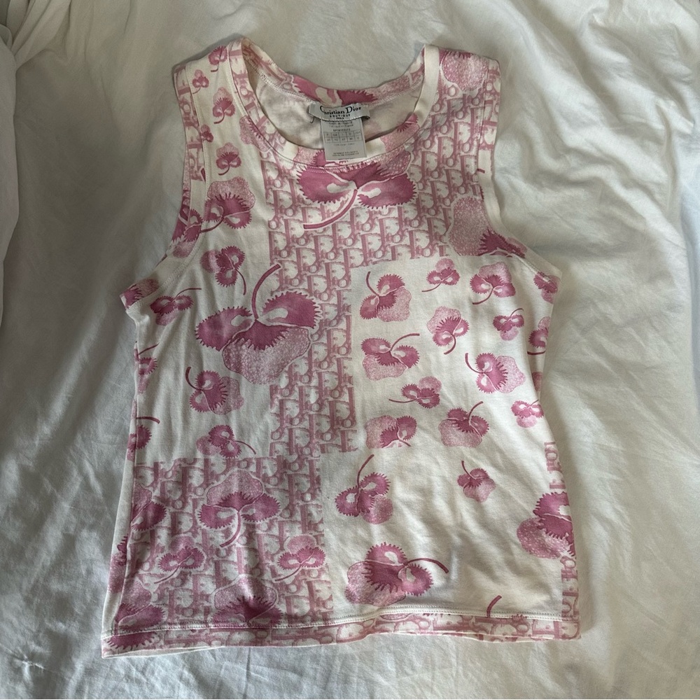 authentic vintage 2005 christian dior top🤍 size m